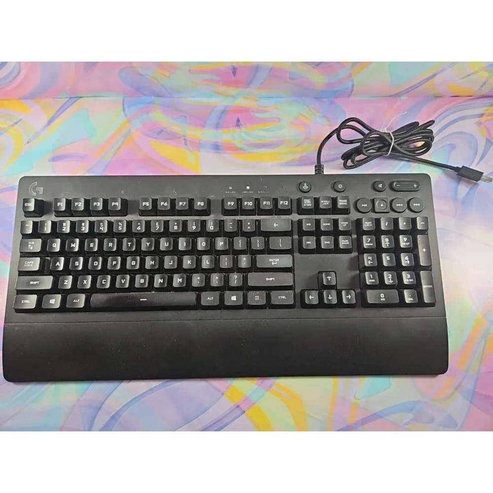 Logitech G213 Prodigy Wired Gaming Keyboard, Black 920-009584